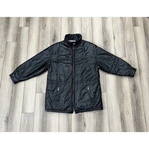 Wilson’s Leather Bomber Lined Leather Jacket Full Zip Men’s Size Medium Vintage